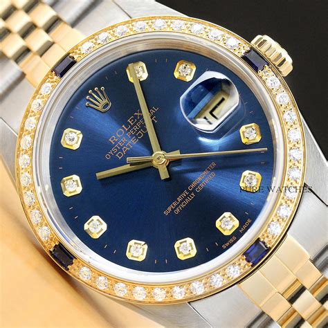 rolex edelstahl vergoldet|rolex datejust.